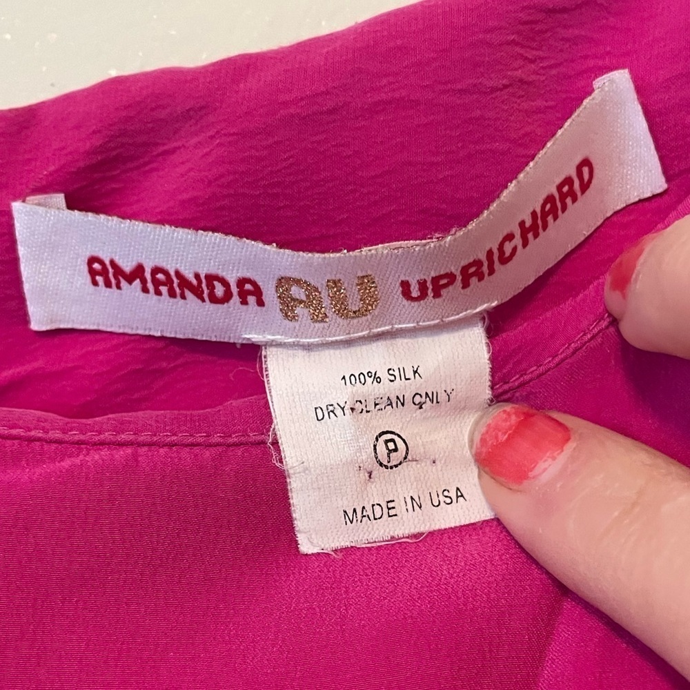AMANDA UPRICHARD SILK DRESS - Picture 4 of 5